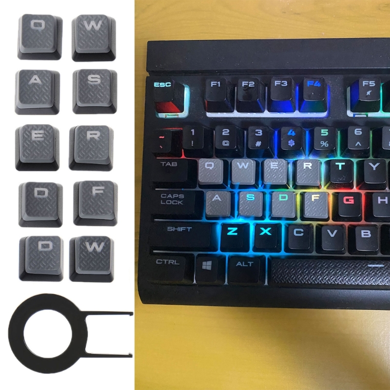 10 ปุ่ม Backlit Keycaps ลื่นสำ - Gaming Keyboard Corsair บทวิจารณ์และราคา