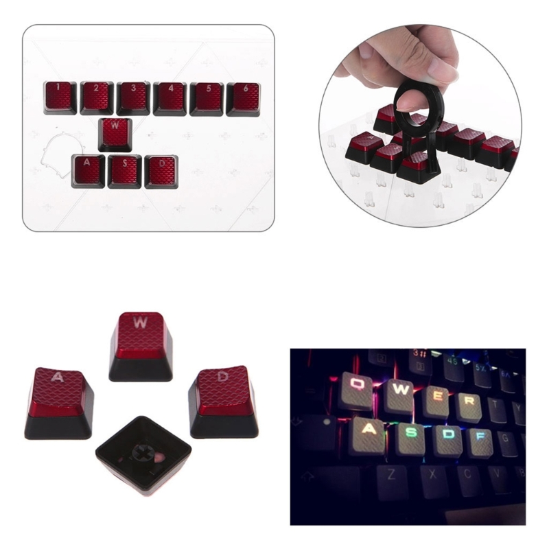 10 ปุ่ม Backlit Keycaps ลื่นสำ - Gaming Keyboard Corsair บทวิจารณ์และราคา