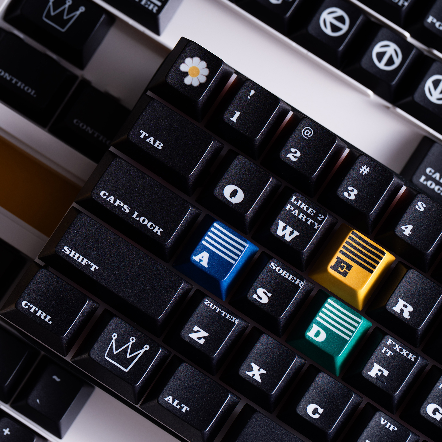 คีย์แคป FBB สีดำ 145 ปุ่ม PBT  - Keyboard Gaming Black บทวิจารณ์และราคา