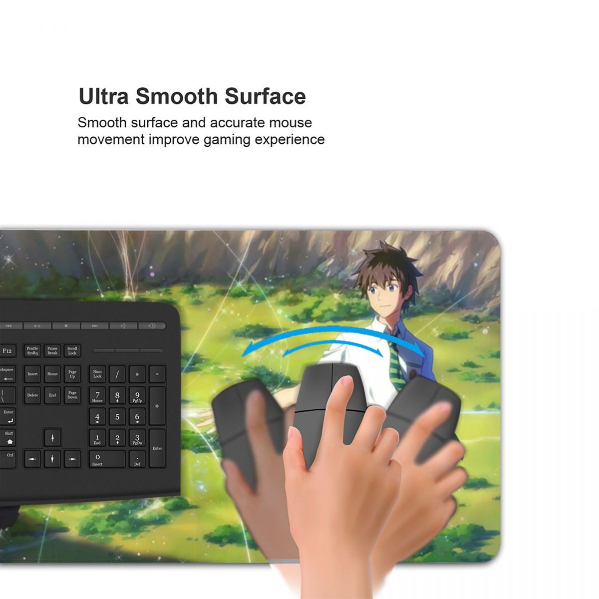 อะนิเมะญี่ปุ่นชื่อของคุณแผ่นรอ - Gaming Keyboard Name บทวิจารณ์และราคา