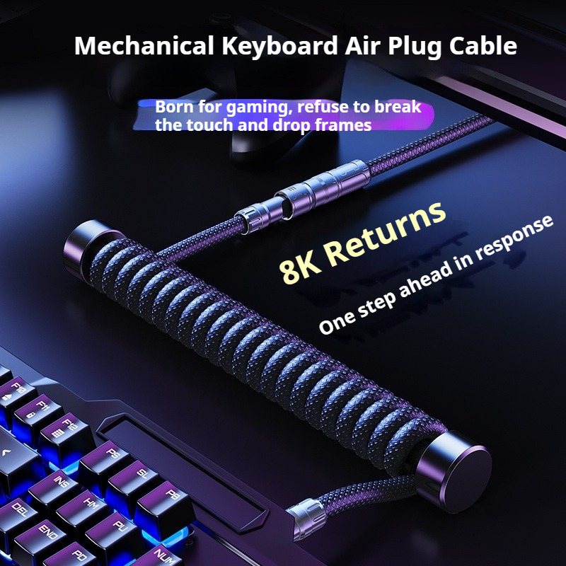 สายคีย์บอร์ดแบบขดยาว 1.2 ม. US - Gaming Keyboard Ergo บทวิจารณ์และราคา