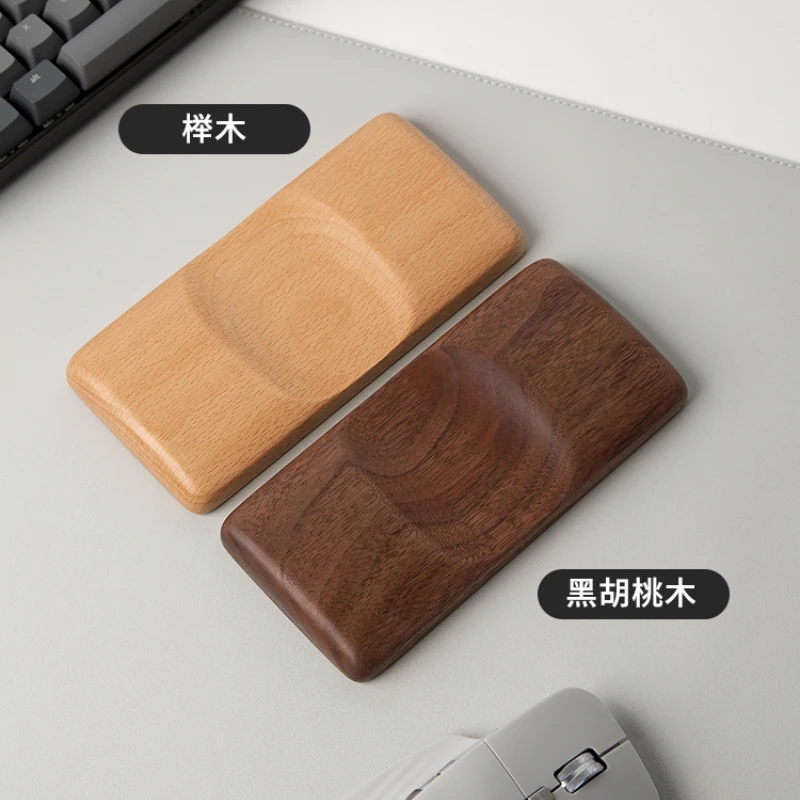 ไม้วอลนัทเมาส์ Palm REST CUSTO - Wrist Rest Wood บทวิจารณ์และราคา