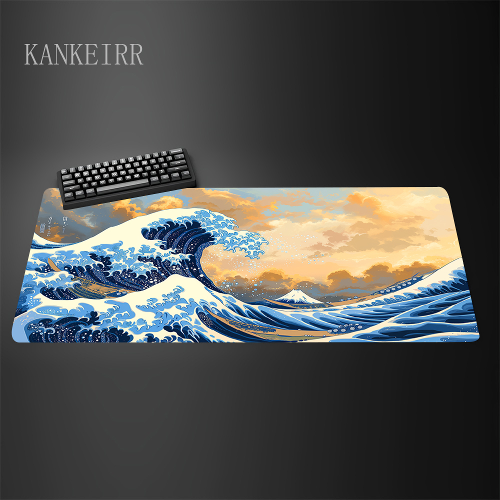 คอมพิวเตอร์ Art Mouse Pad คลื่ - Keyboard Mouse Bundle Gaming บทวิจารณ์และราคา