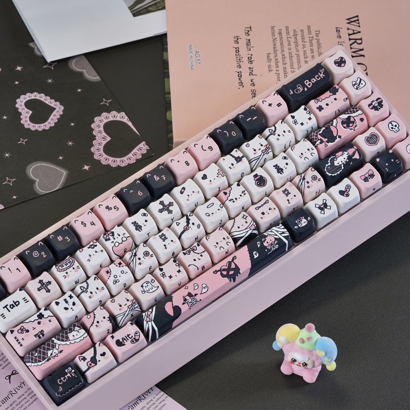 ชุดคีย์แคปคีย์บอร์ดแมคคานิคอลล - Gaming Keyboard Types บทวิจารณ์และราคา