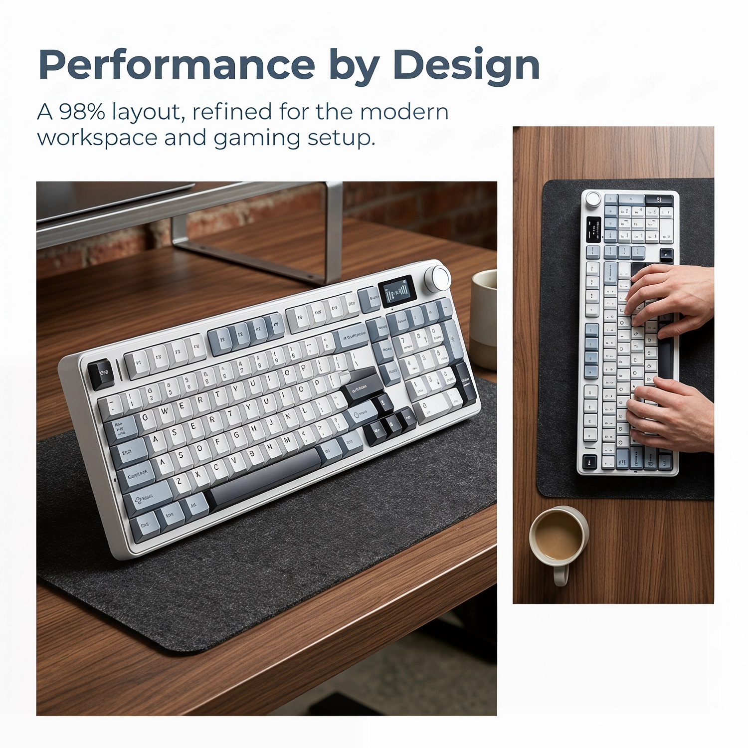 คีย์บอร์ดเกมมิ่งแบบกลไก AULA F - Gaming Keyboard Mechanical Wireless บทวิจารณ์และราคา