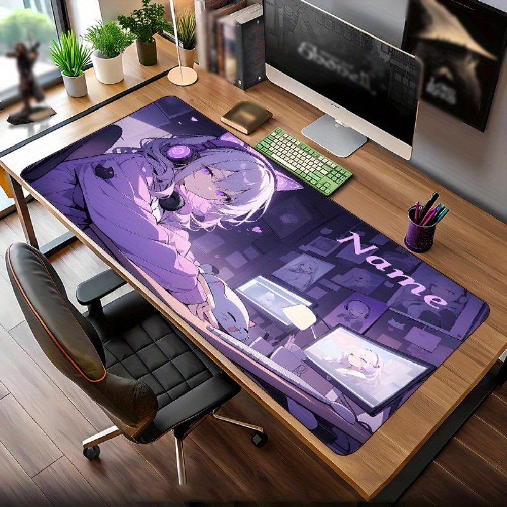 แผ่นรองเมาส์ลายอนิเมะสาวน้อย ป - Gaming Keyboard Name บทวิจารณ์และราคา