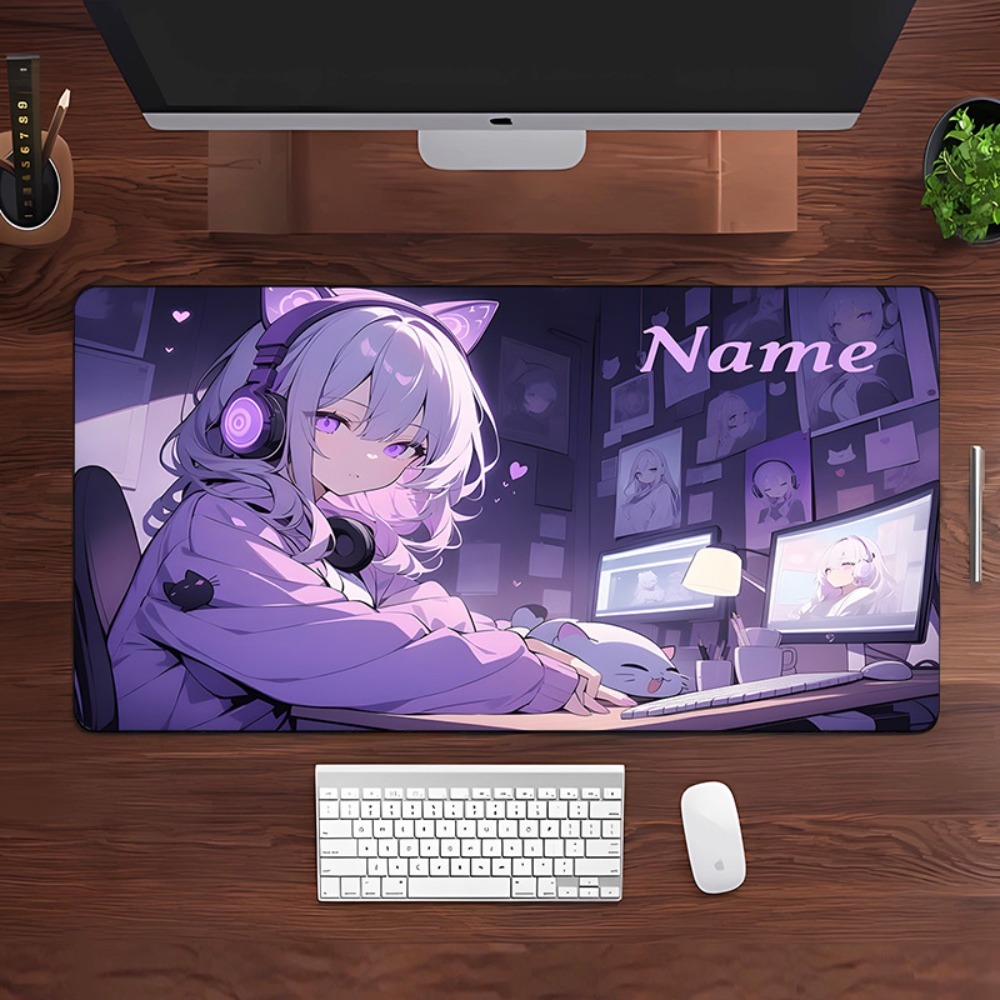 แผ่นรองเมาส์ลายอนิเมะสาวน้อย ป - Gaming Keyboard Name บทวิจารณ์และราคา