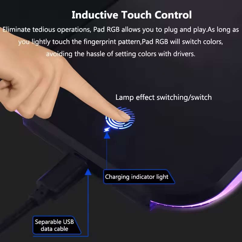 แผ่นรองเมาส์ RGB พร้อมเครื่องช - Gaming Keyboard Mouse Wireless บทวิจารณ์และราคา