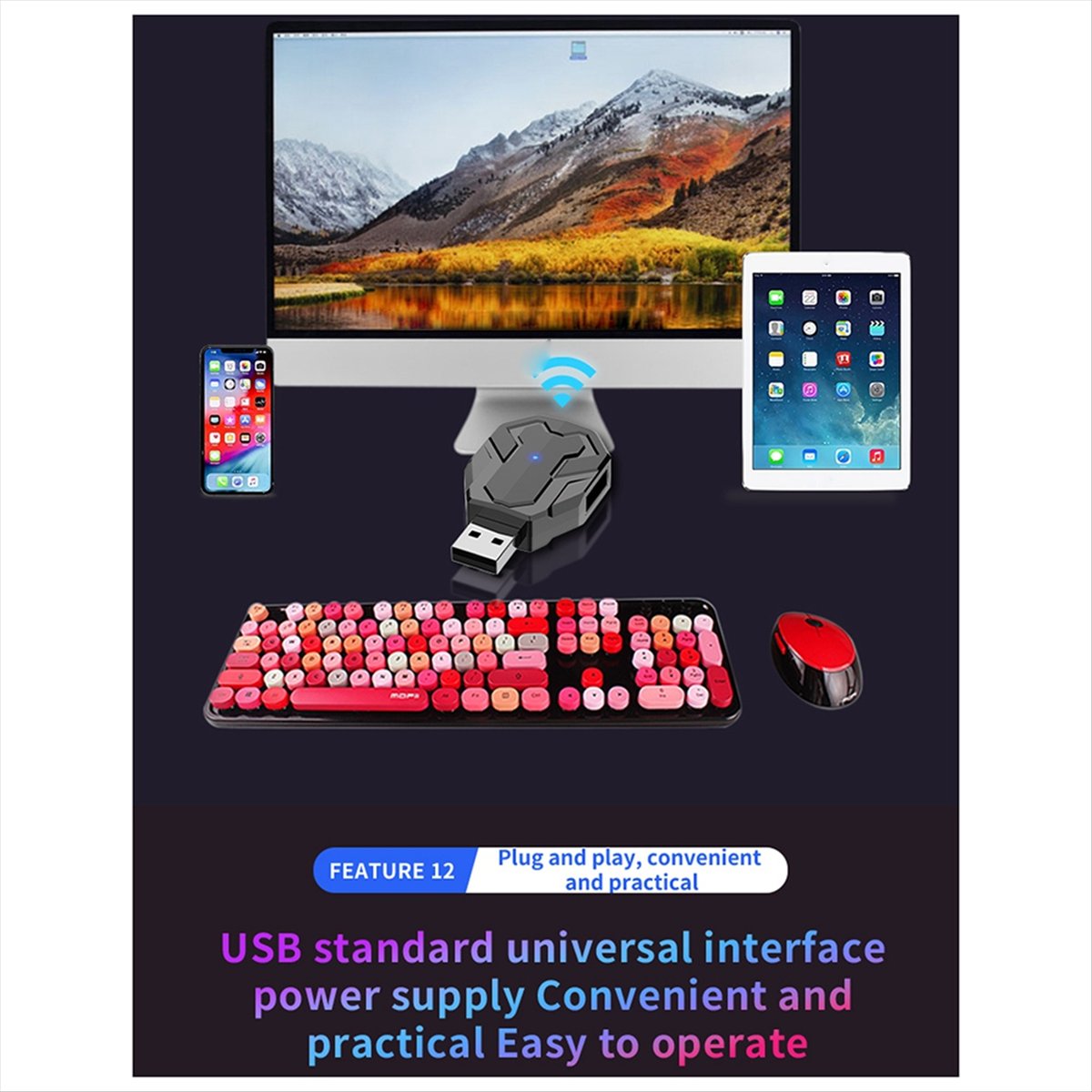 (A15I) M1-Mini Keyboard & Mous - Gaming Keyboard Types บทวิจารณ์และราคา