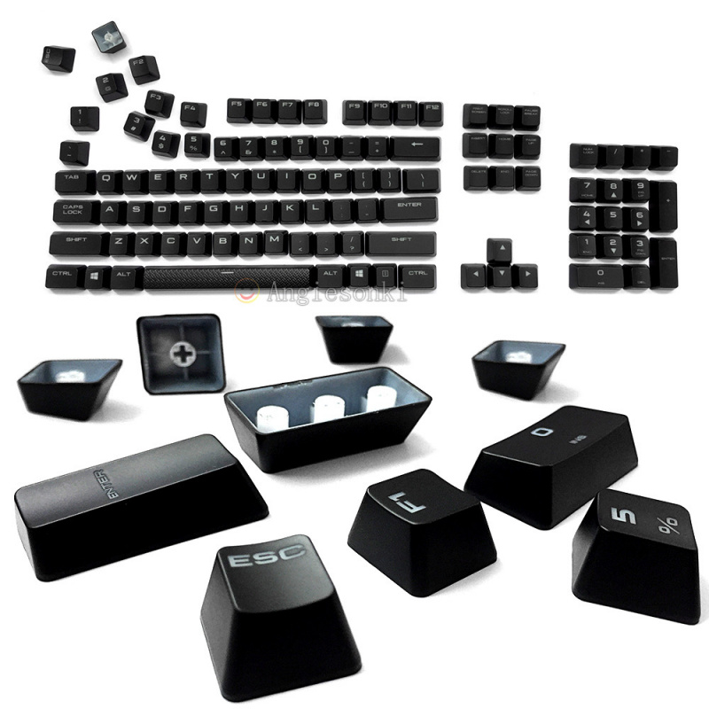 Z 2x ปุ่มกดทดแทนใหม่สำหรับคีย์ - Gaming Keyboard Corsair บทวิจารณ์และราคา