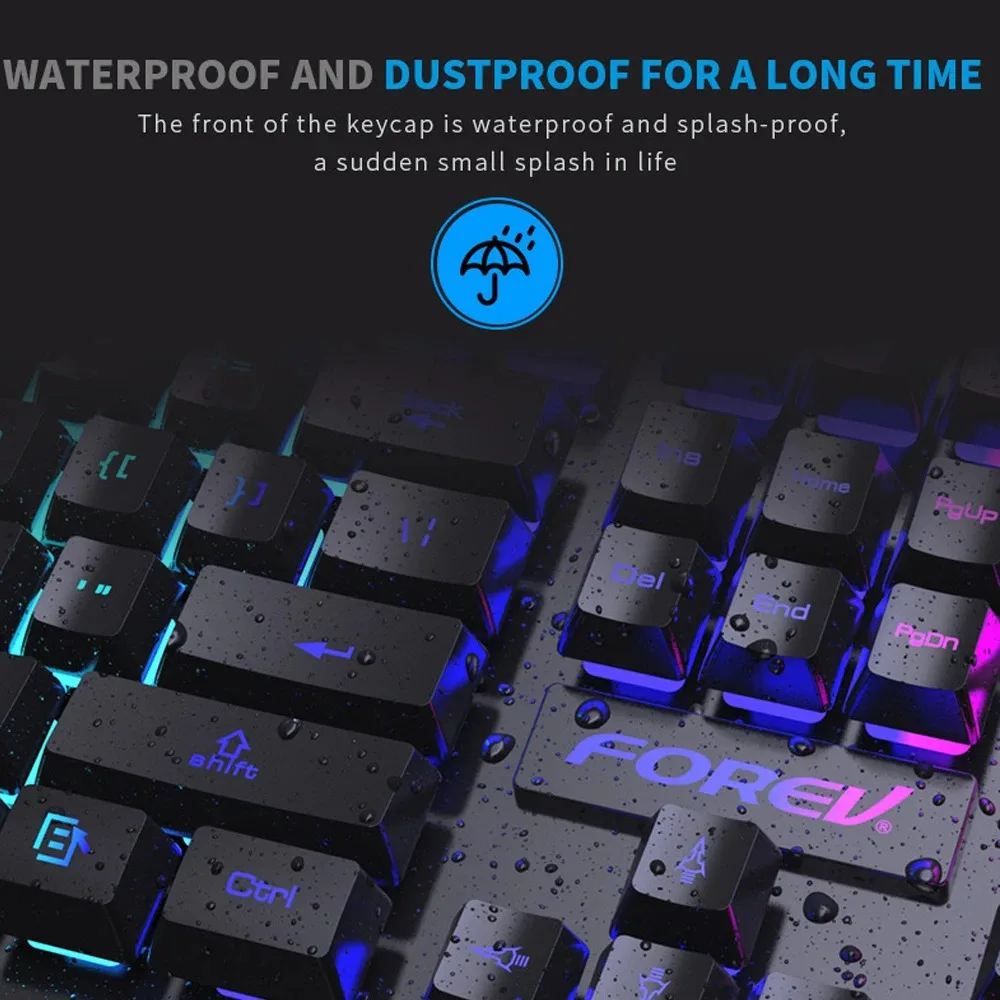 104 คีย์แบ็คไลท์คีย์บอร์ดแบบมี - Gaming Keyboard Budget บทวิจารณ์และราคา