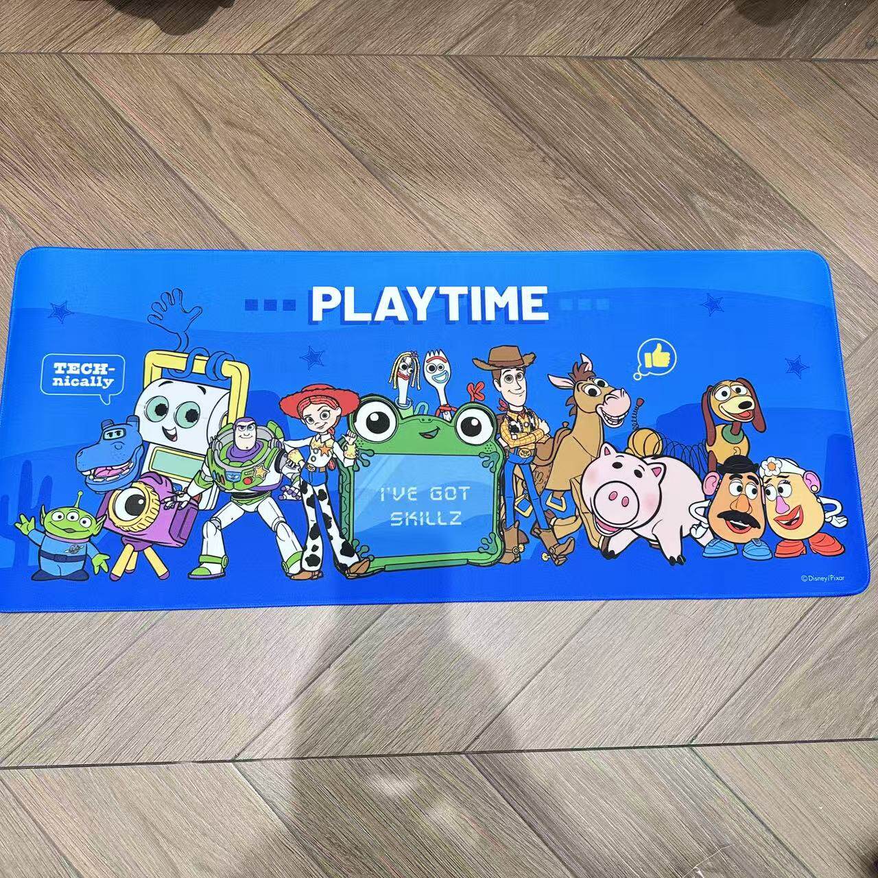 แผ่นรองเมาส์ขนาดใหญ่ลายการ์ตูน - Gaming Keyboard Nearby บทวิจารณ์และราคา