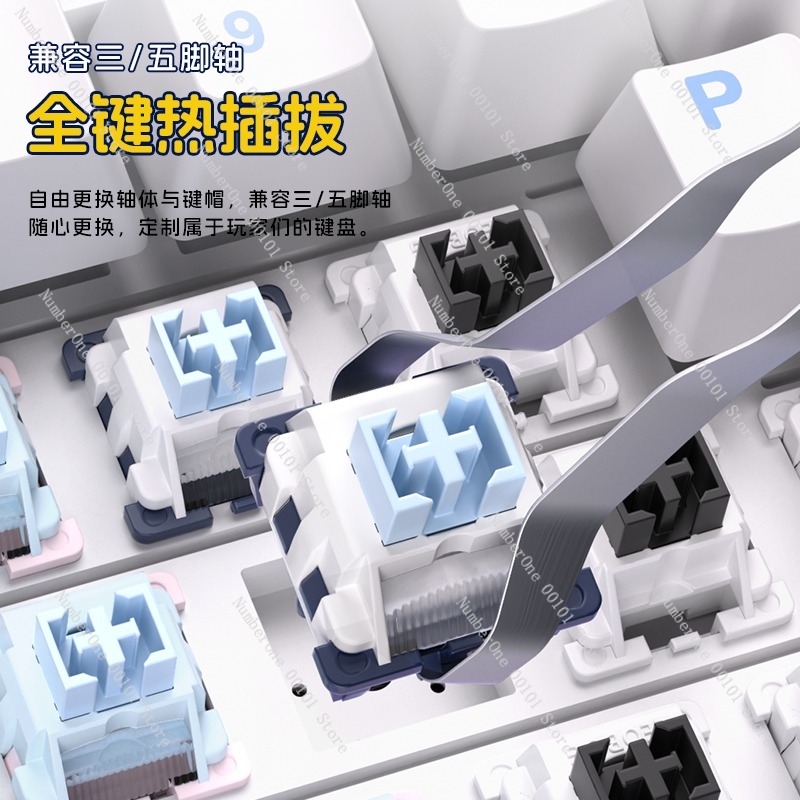 คีย์บอร์ดเชิงกลอลูมิเนียมอัลลอ - Gaming Keyboard Esports บทวิจารณ์และราคา