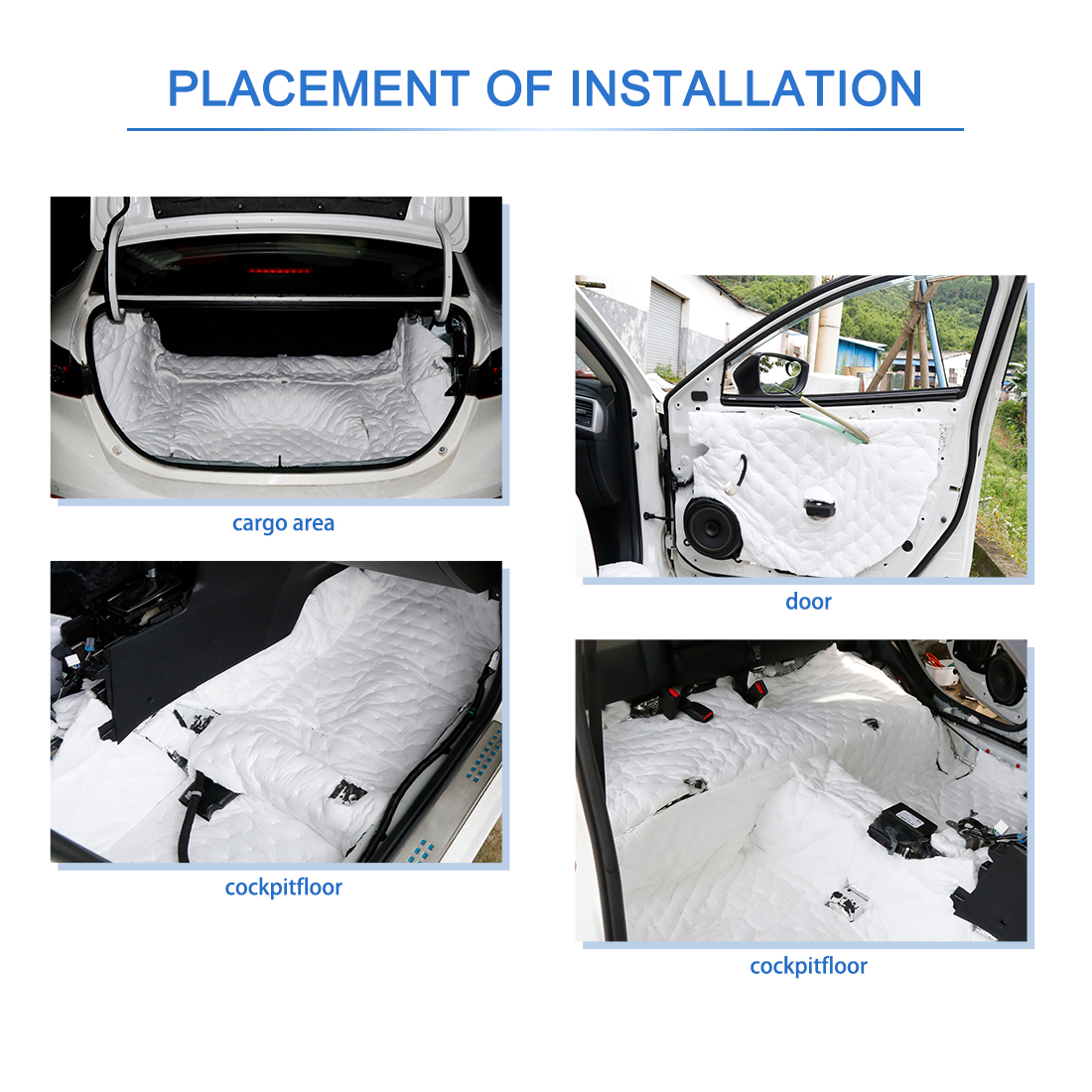 Uxcell 50X80ซม.เครื่องเสียงรถย - Foam Dampener Sheet บทวิจารณ์และราคา