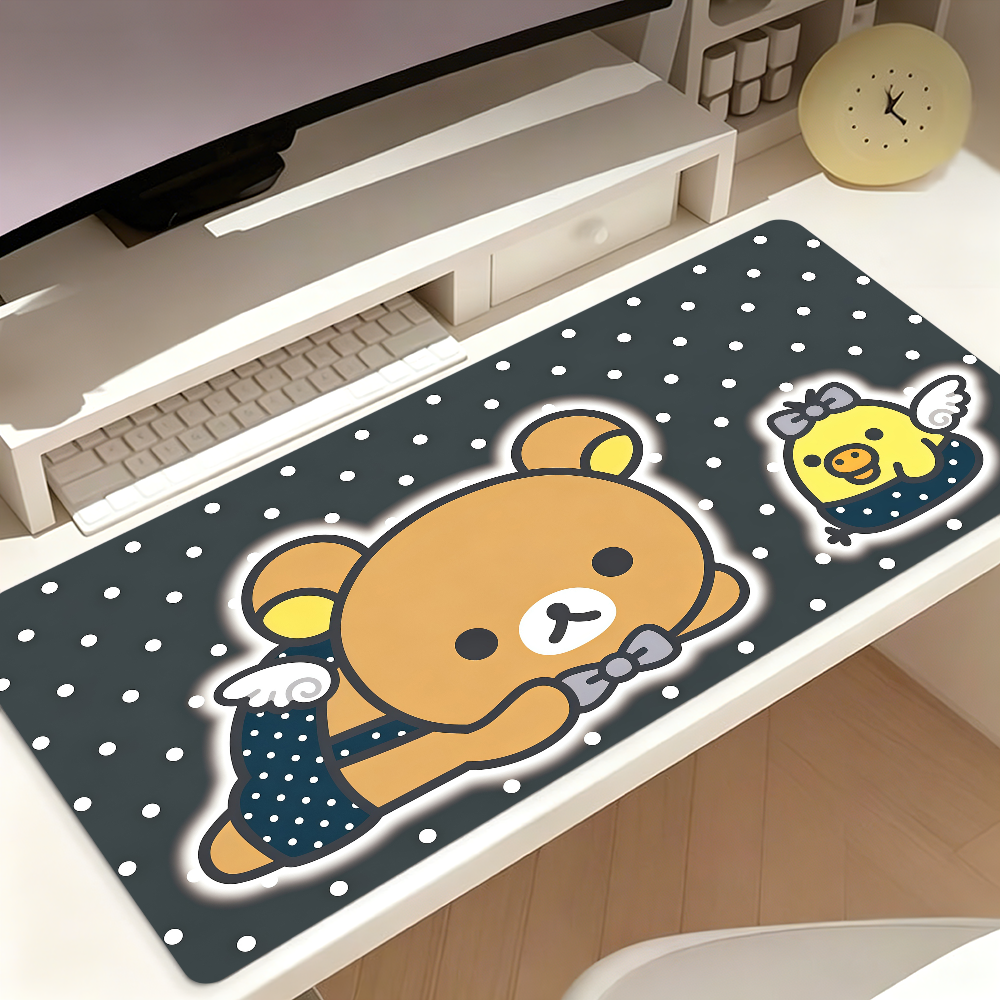 การ์ตูน R-Rilakkuma แผ่นรองเมา - Keyboard Mouse Bundle Gaming บทวิจารณ์และราคา