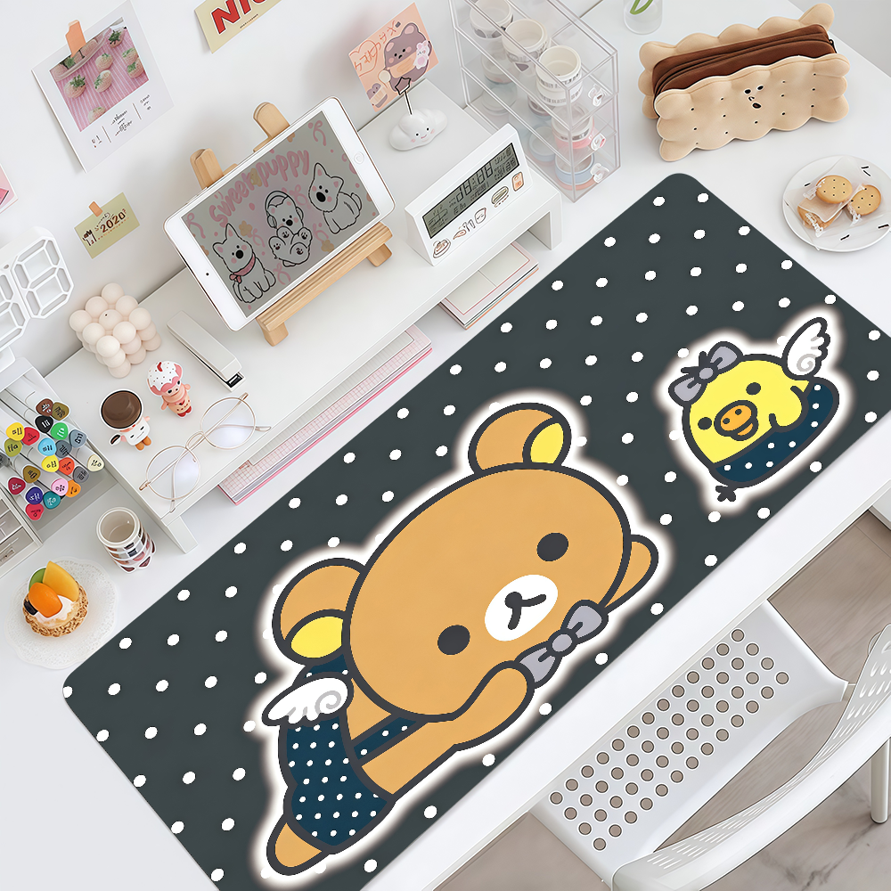 การ์ตูน R-Rilakkuma แผ่นรองเมา - Keyboard Mouse Bundle Gaming บทวิจารณ์และราคา