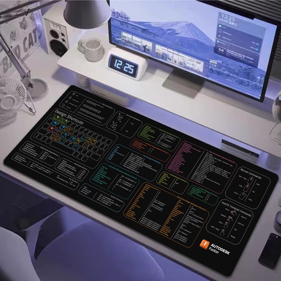 แผ่นรองเมาส์เกมมิ่ง Autodesk F - Keyboard Mouse Bundle Gaming บทวิจารณ์และราคา
