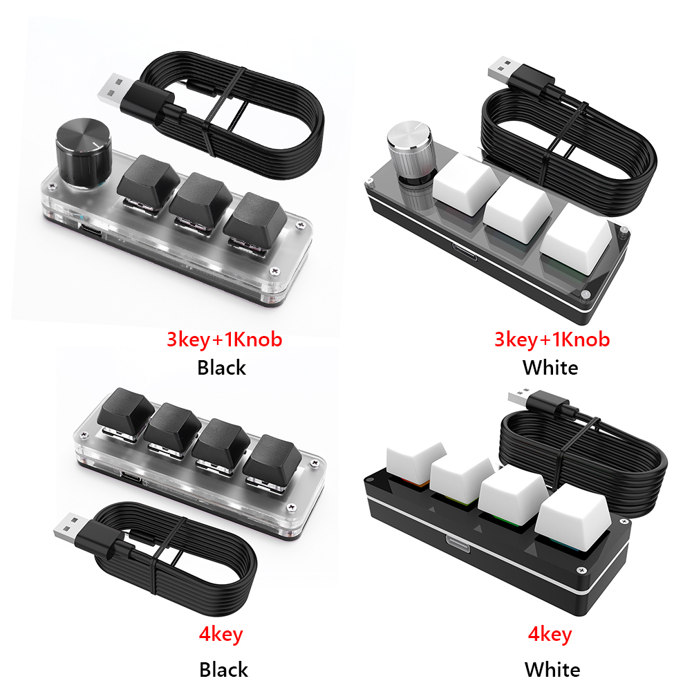 คีย์บอร์ดเกมมิ่งแบบกลไก 3 ปุ่ม - Gaming Keyboard 1 Hand บทวิจารณ์และราคา
