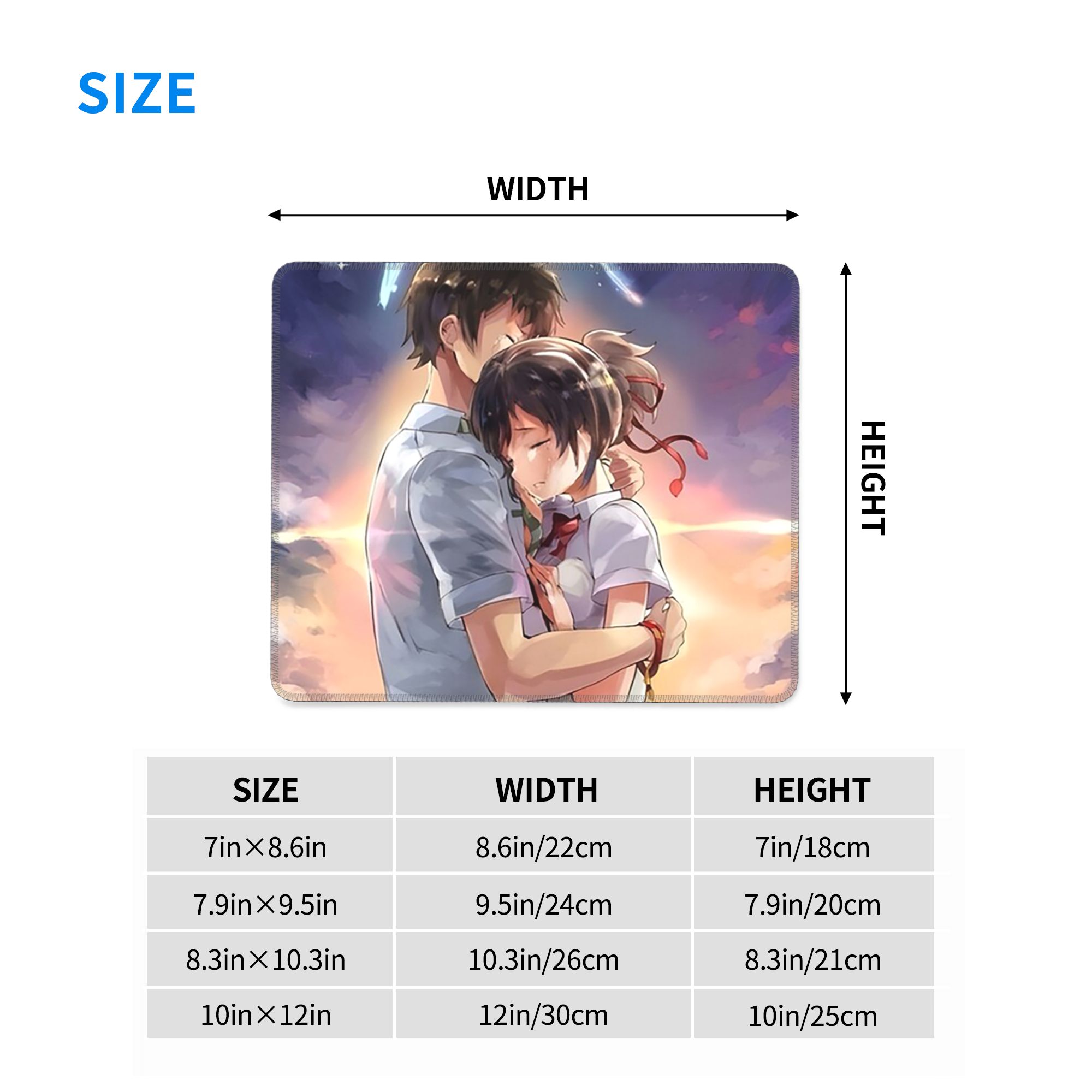 อะนิเมะญี่ปุ่นชื่อของคุณแผ่นรอ - Gaming Keyboard Name บทวิจารณ์และราคา