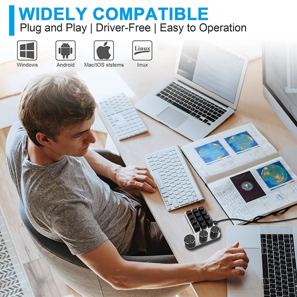การเขียนโปรแกรมบลูทูธแป้นพิมพ์ - Gaming Keyboard Mini Mechanical บทวิจารณ์และราคา