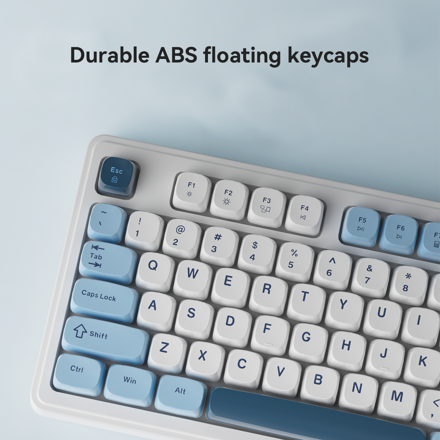 AJAZZ AF98 คีย์บอร์ดแบบมีสาย/ไ - Gaming Keyboard Blue Switches บทวิจารณ์และราคา