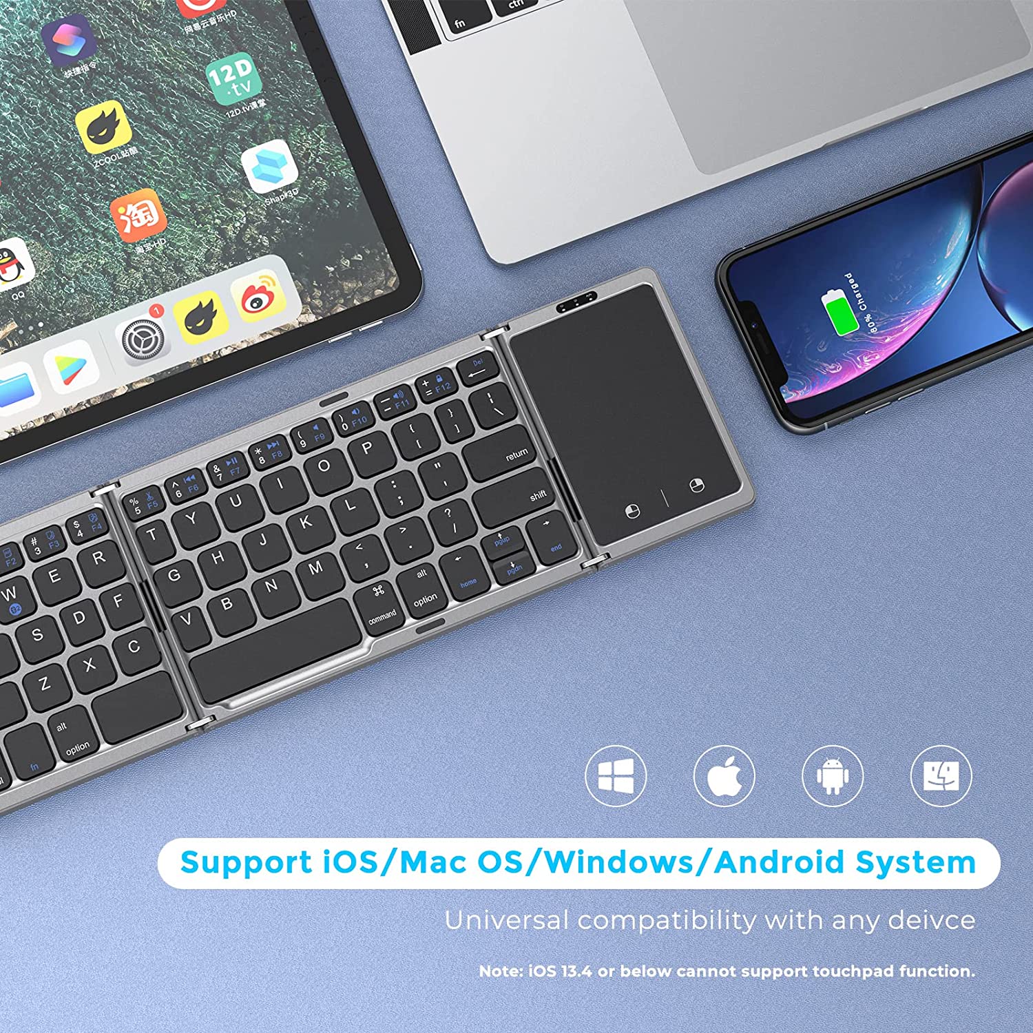 Seenda คีย์บอร์ดไร้สายบลูทูธแบ - Gaming Keyboard Budget บทวิจารณ์และราคา