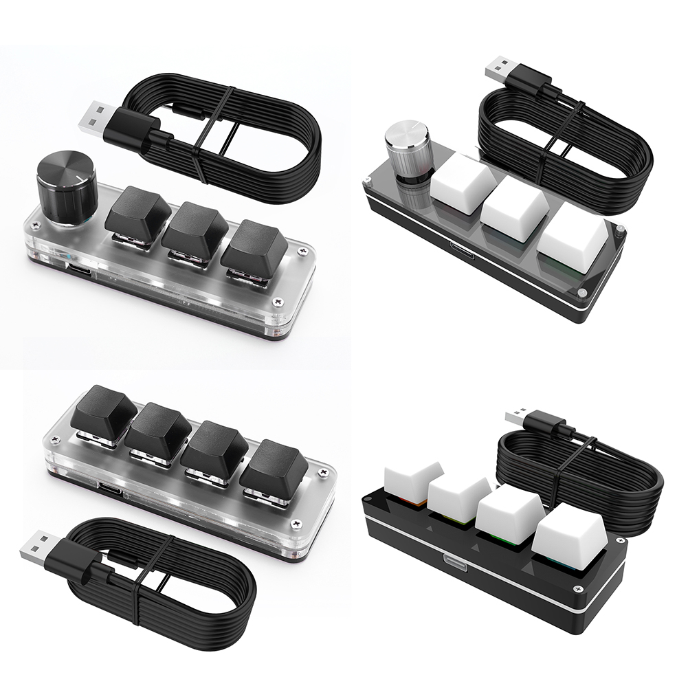คีย์บอร์ดเกมมิ่งแบบกลไก 3 ปุ่ม - Gaming Keyboard 1 Hand บทวิจารณ์และราคา