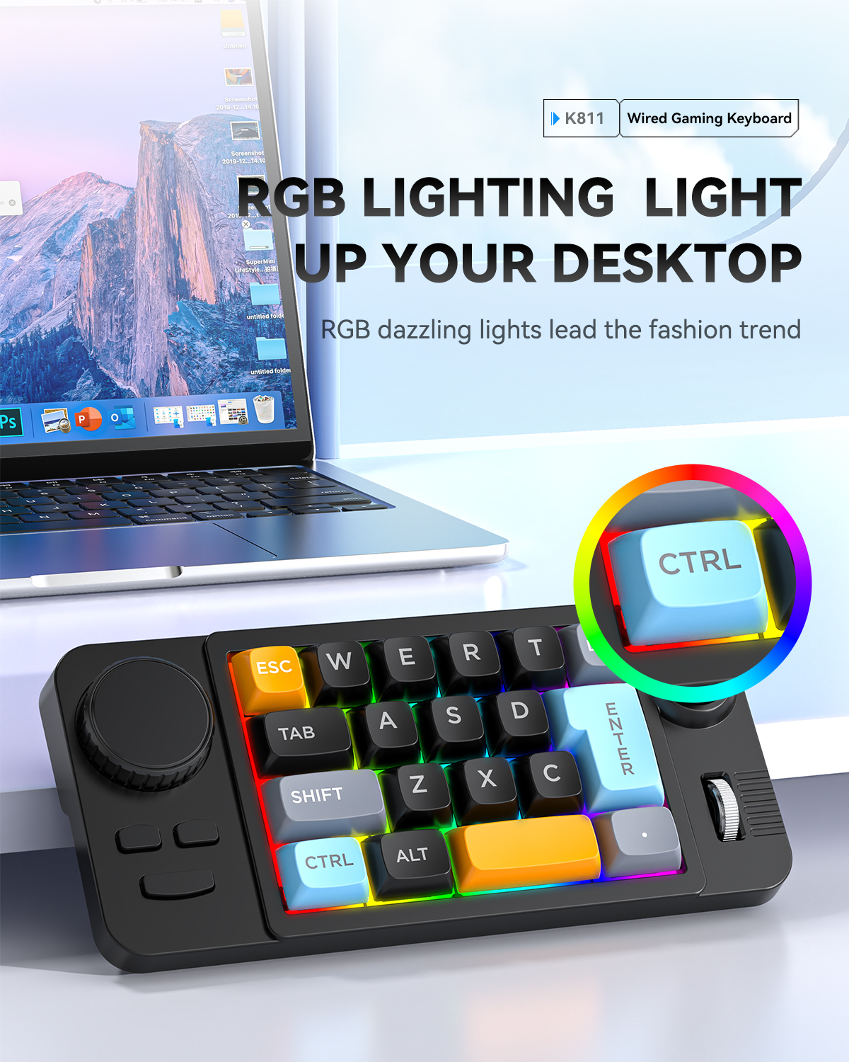 Hot Swap คีย์บอร์ดแบบมีสายพร้อ - Gaming Keyboard 1 Hand บทวิจารณ์และราคา