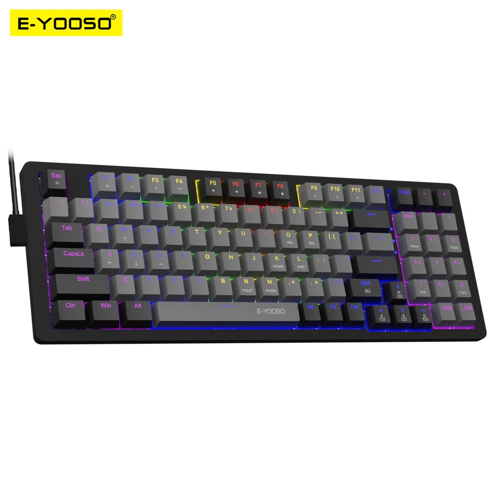 E-YOOSO Z94 USB คีย์บอร์ดแบบมี - Keyboard Gaming Blue Switch บทวิจารณ์และราคา